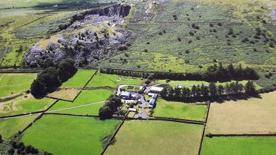 Aerial View of Cheesewring Farm